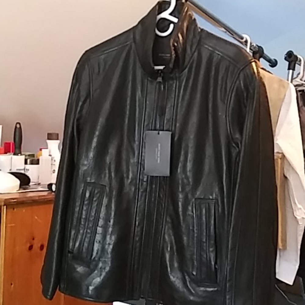 Leather jacket